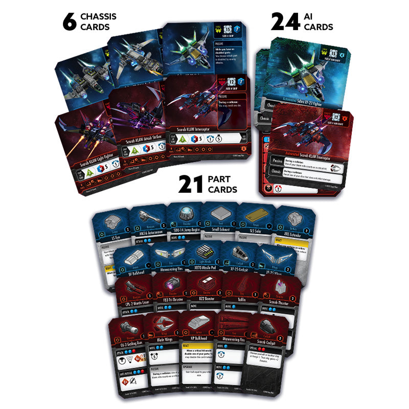 Extra Sabre and Scarab Card Pack
